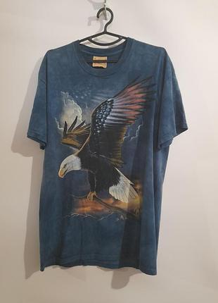 Vintage the mountain природа орел usa чоловіча футболка l