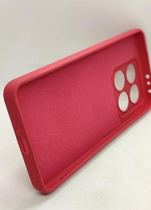 Силіконовий чохол, бампер для xiaomi 14t (червоне вино) 2