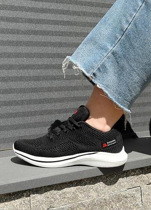 Кроссовки женские сетка 588959 черные