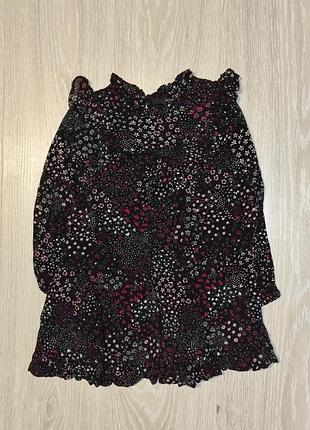 Платье в цветочный принт george на 4-5 лет