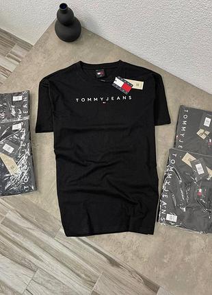 Оригінальна футболка tommy hilfiger black