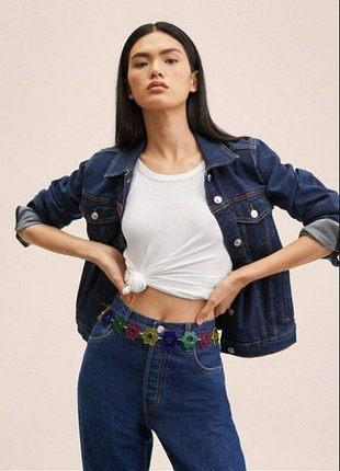 Джинсова куртка mango s, 690 грн