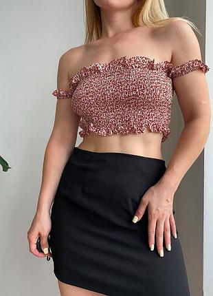 Топ резинка на плече от plt