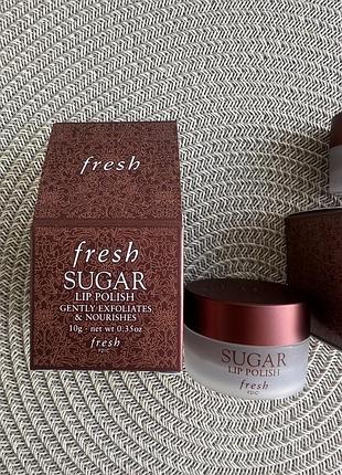 Преміум пілінг для губ від fresh sugar 5
