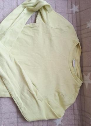 Кофта или лонгслив желтый s размера