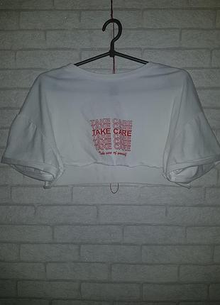 Вкорочена футболка топ