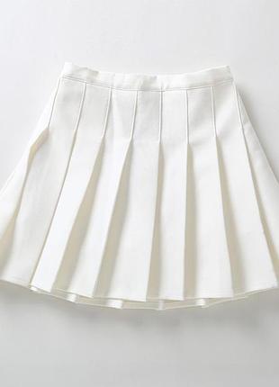 Спідниця теніска біла
