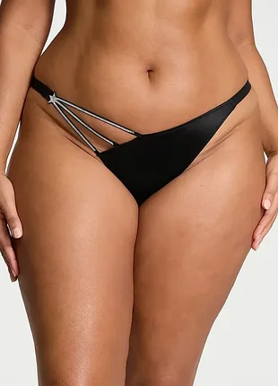 Трусики з стразами victoria's secret very sexy starstruck shine brazilian panty