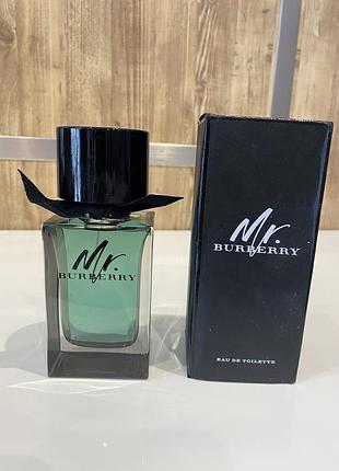 Burberry mr. burberry туалетна вода 100 мл, оригінал
