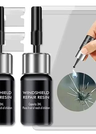 Клей полімерний для ремонта склв 2 шт набор по 3мл