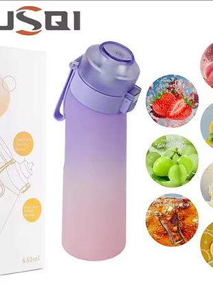 Пляшка air up для води спортивна пластикова з ароматизаторами 650 мл
