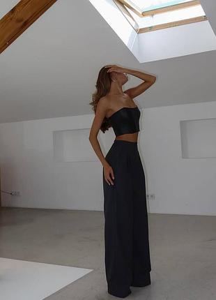 Брюки палаццо 3