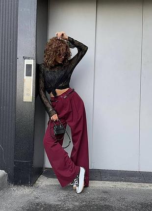 Брюки палаццо 2