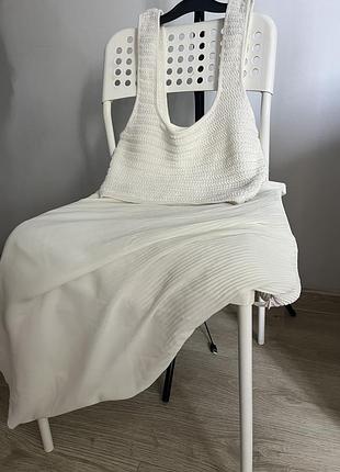 Cos молочна спідниця юбка