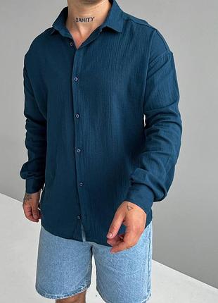 Легка оверсайз сорочка