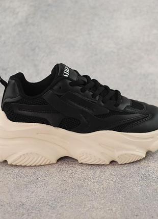 Кроссовки женские 588517 черные