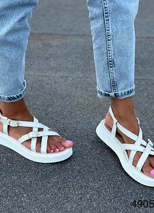 Босоніжки жіночі натуральна шкіра