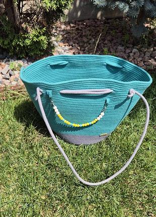 Сумка из шнурв
