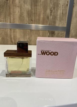 Dsquared2 she wood  парфумована вода 30 мл, оригінал