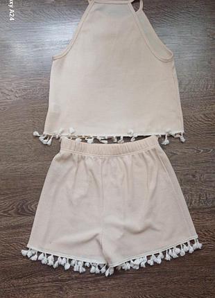 Костюм шорти та майка