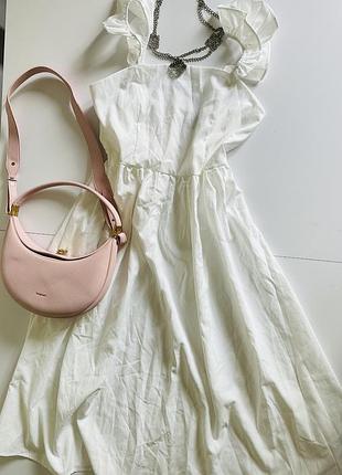 Біле літнє плаття xl