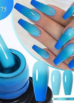 Термо гель лак для нігтів манікюру дизайну міняє колір змінює від температури