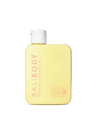 Масло для засмаги balibody  pineapple tanning oil spf 15