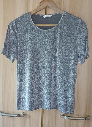Жіноча футболка зі штучного шовку. marks&amp;spencer