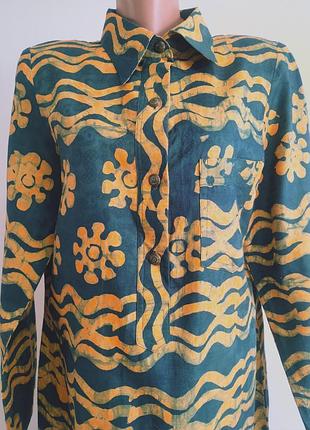 100% хлопковое платье длинное