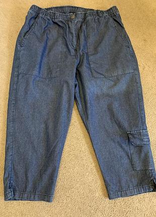 Джинсові бріджи 56-58р