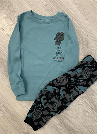 Трикотажна піжама майнкрафт