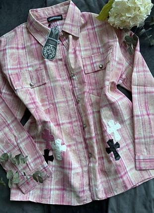 Сорочка chrome hearts 6