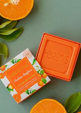 Мандаринове мило з туреччини harems 120gr