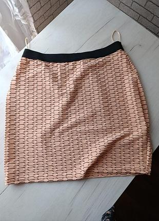 Короткая легкая летняя юбка