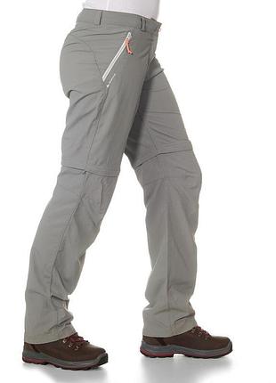 Нові штани-трансформери 2в1 quechua forclaz 100 трекінгові туристичні