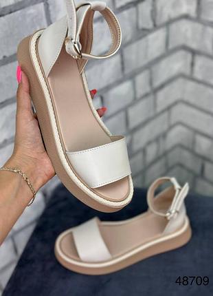 Босоножки женские натуральная кожа