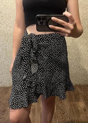 Юбка в горошок