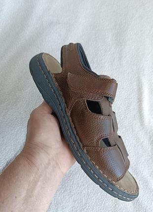Чоловічі шкіряні сандалі р 45 mountain ridge
