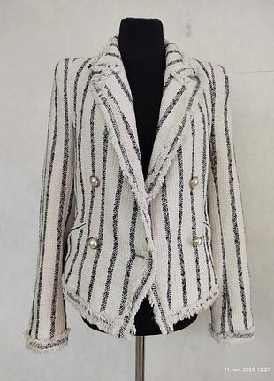 Твидовый жакет, пиджак в винтажном стиле 🔥