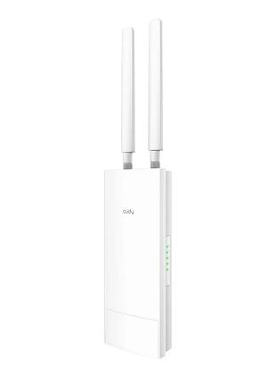 Точка доступу зовнішня wifi 6 2.5g cudy ap3000 outdoor з підтримкою mesh дводіапазонна (73-00527)