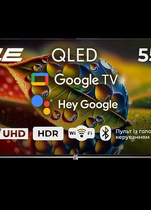 2e 55a77q 55” дюйма 3840x2160 qled google tv телевізор