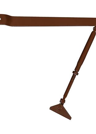Коліно для доводчиків dortec dt65arm brown з фіксацією дверей у відчиненому положенні (63-00048)