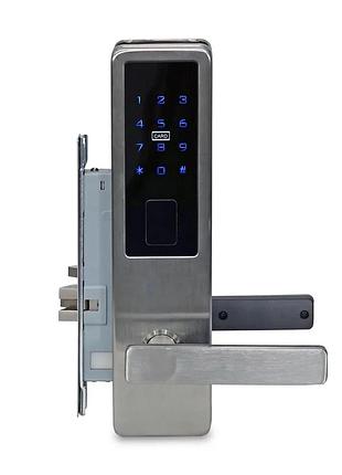 Замок електромеханічний автономний trinix trl-5302bt silver з bluetooth і зчитувачем mifare (65-00059)