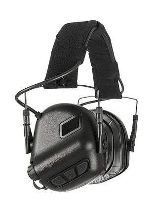 Активні захисні навушники earmor m31 plus (bk) black (m31-bk plus)