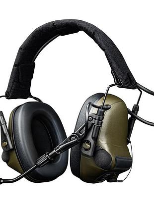 Активні захисні навушники earmor m33 (fg) olive з bluetooth та гарнітурою (m33-fg)
