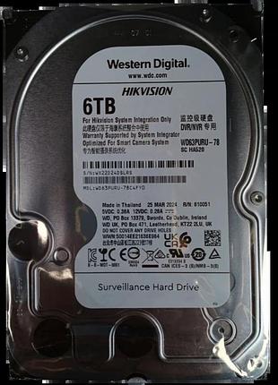 Western digital wd63puru-78 6тб жесткий диск внутренний