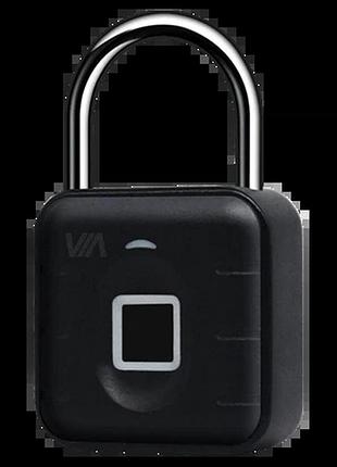 Via security vl-1f/tb зі зчитувачем відбитка пальцю замок навісний