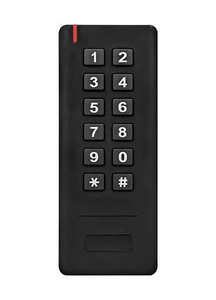Клавіатура бездротова зі зчитувачем em-marine trinix trk-2201wr black (71-00002)