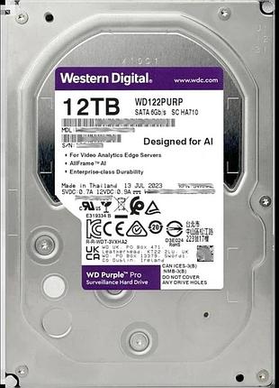 Western digital wd122purp 12тб жесткий диск внутренний