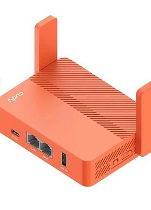 Wifi 5 mesh-маршрутизатор cudy tr1200 дводіапазонний портативний ac1200 (73-00543)